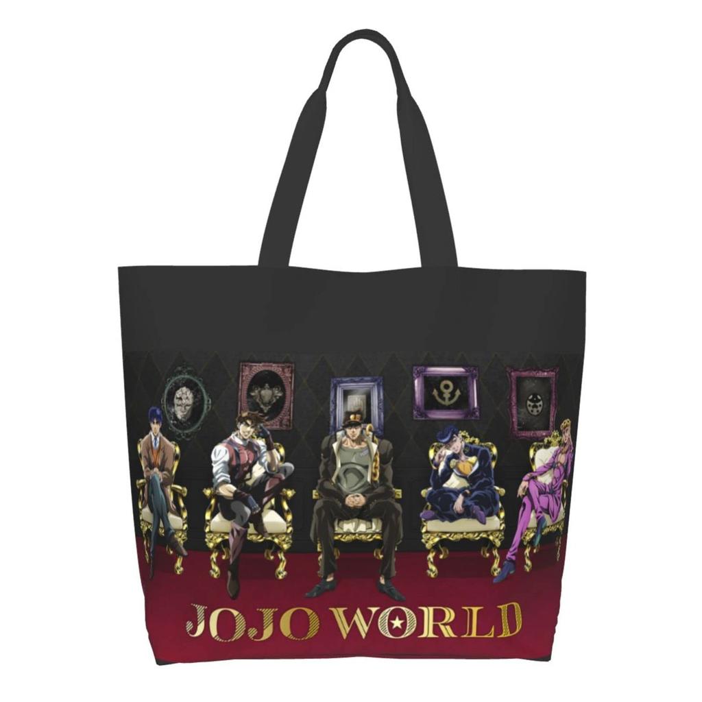 Bizarre Adventure Body Bag Bag Shopping Bag Large Capacity Tote Bag Bear School Handbag Cosmetic Bag Eco Bag Convenience Store Bag Shopping Bag