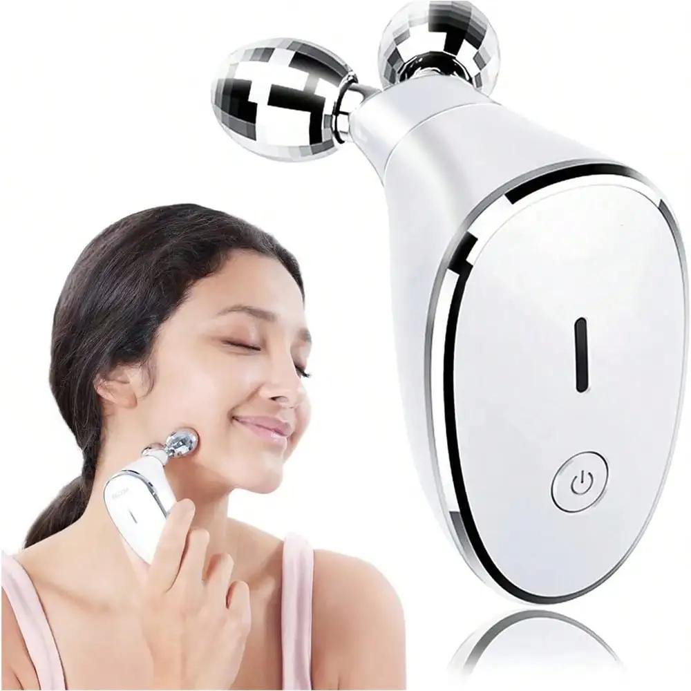 Microcurrent Facial Massager, Facial Roller - Skin Tightening Care For Women And Men - Face Wrinkle Removal, Anti Aging