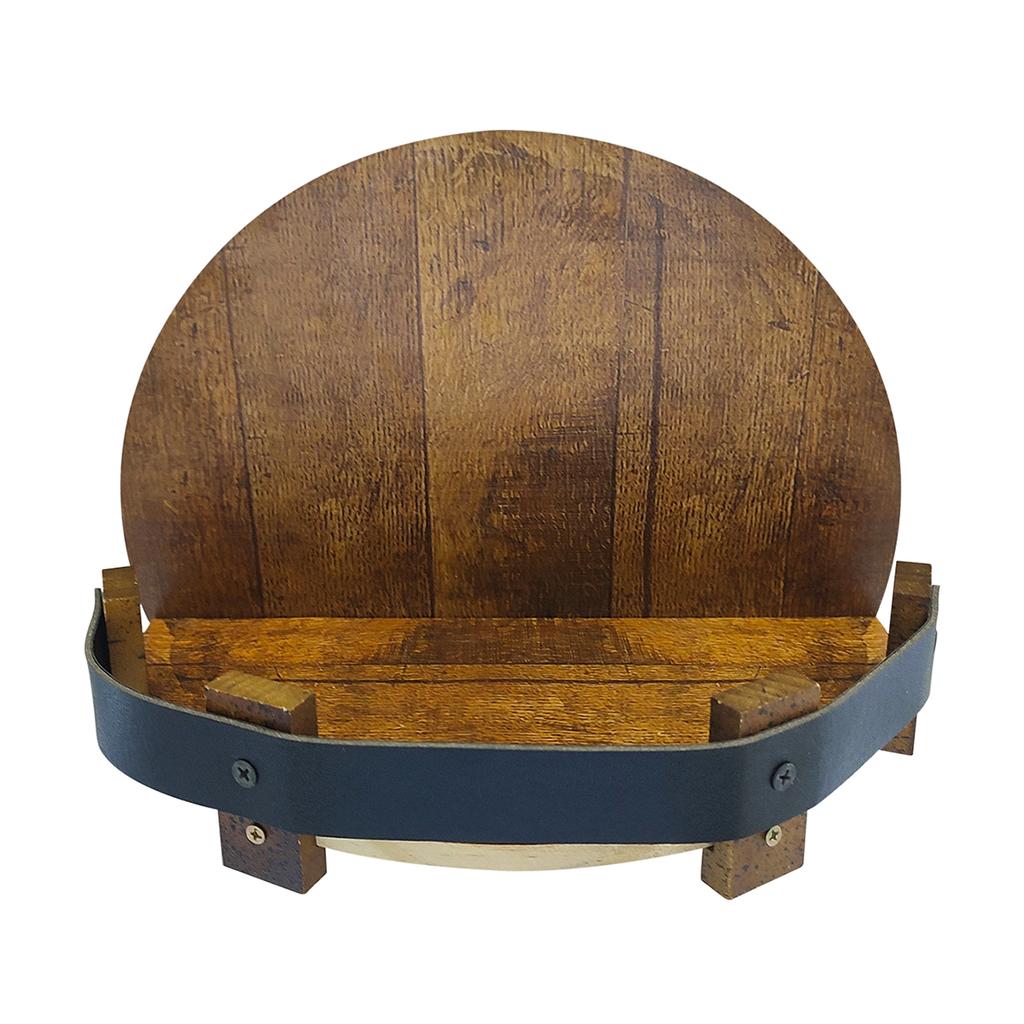 Wooden Wall Mount Wine Bottle Holder Whiskey Bottle Rack Vintage Wall Shelves Wood Display Stand Shelf Home Bar Accessories