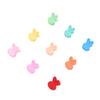 100pcs Cute Mini Bunny Hair Clip Hair Decoration Colorful Strong Hold Cute Rabbit Hair Accessories F