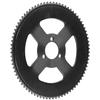 Stahl 25H 80Z Kettenrad Drei Löcher Hinterradritzel Langlebiges Hinterradkettenrad Offroad-Motorrad