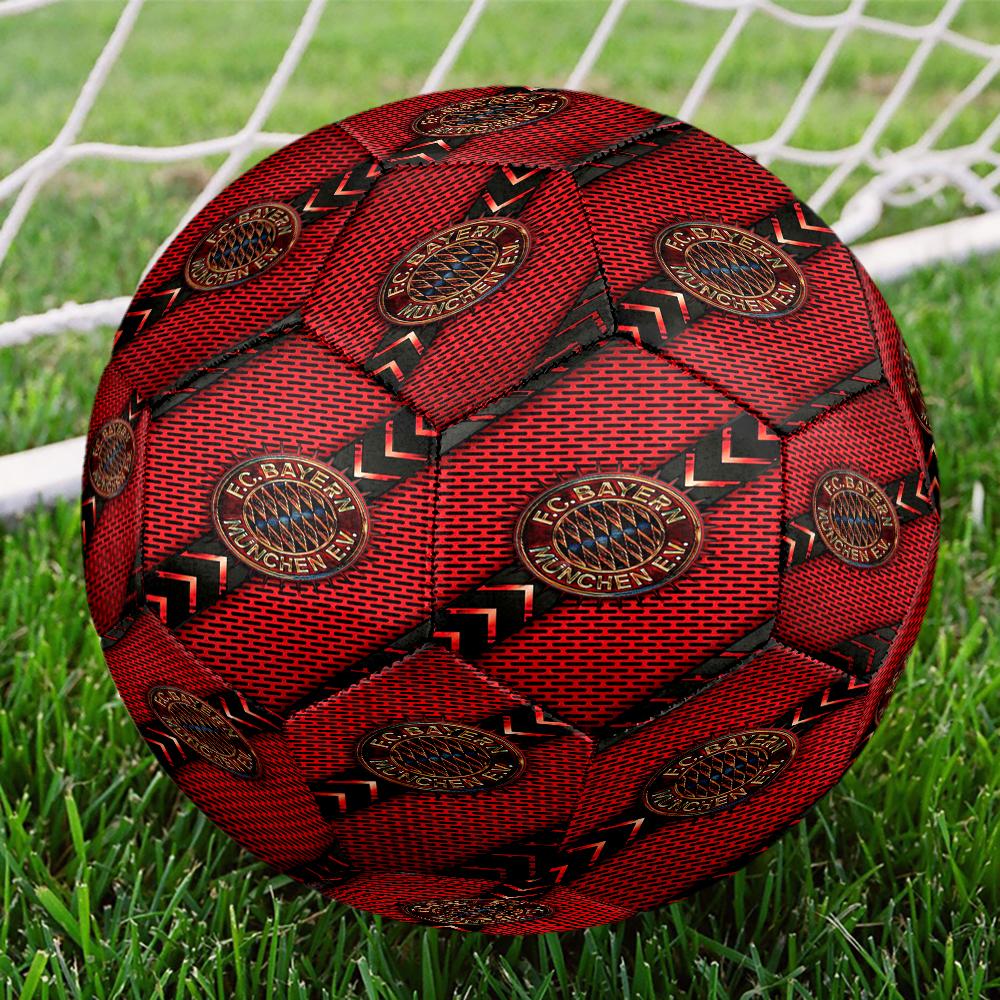 1pc Bayern Munich Emblem Size 5 Soccer Ball PVC Football Sports Matches Training Outdoor Games Beach Elastic Balls 07c19