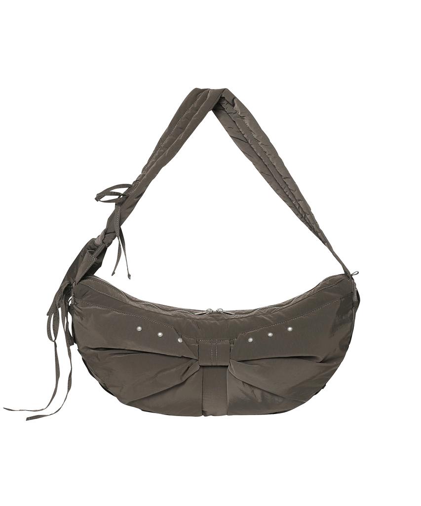 Superdry Women'S Bow Half Moon Bag Brown Sdfgxdq06Brw