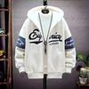 Men's Autumn Trendy American Baseball Jacket – High Street Loose Fit Sports Coat for Couples