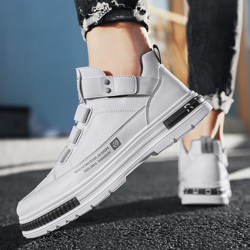 Neue High-Top-Boardingschuhe, wasserdichte Freizeitschuhe aus Leder mit Lederoberfläche