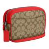 Coach Signature Canvas Color Trim Camera Crossbody Bag CR135-SVUC3