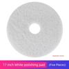 Attack CHARLES BARNES Washing Machine Accessories 17-Inch Polishing Scouring Pad 154 Steel Wire Pad Floor Refurbished Disk 175 Carpet Sweeper