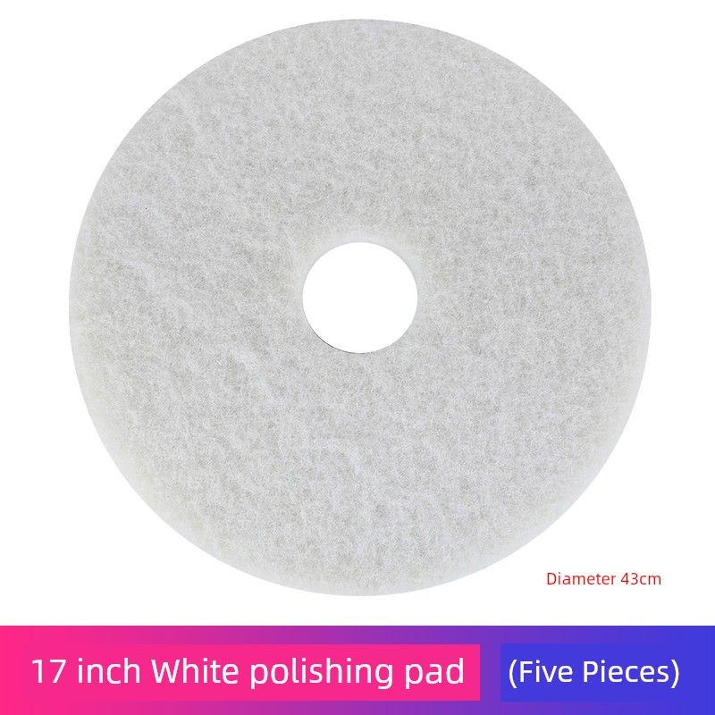 Attack CHARLES BARNES Washing Machine Accessories 17-Inch Polishing Scouring Pad 154 Steel Wire Pad Floor Refurbished Disk 175 Carpet Sweeper
