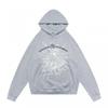 Sp5der Streetwear Hoodie Couples Unisex Oversized Cotton Pullover Sweatshirt Winter Casual Hip Hop