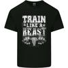 Train Like a Beast Gym Training Top Unisexs Light Cotton TShirt
