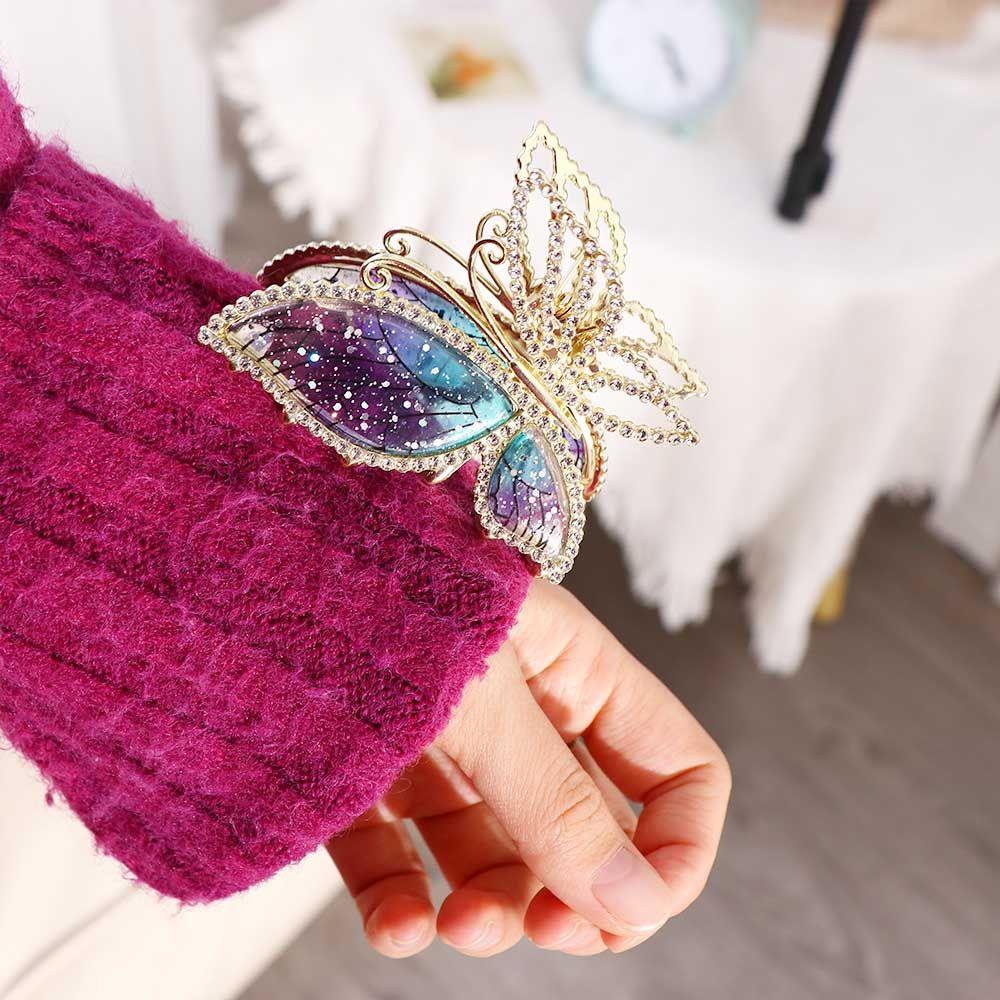 Metal Girls Barrettes Exquisite Female Head Women Headwear Delicate Hairpin Hair Accessories Hair Clips Butterfly Hair Claw