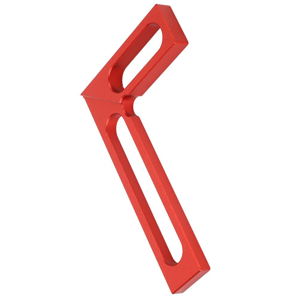 L Shape Design Right Angle Ruler Aluminum Alloy Machinist Square Measuring Square Woodworking Use