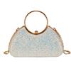Bags European and American dinner bags new small fragrant wind bright star women's shoulder portable messenger chain box bag