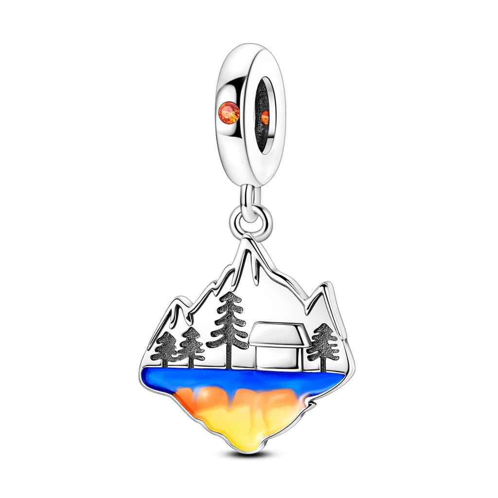 New Charm Copper Fit Original Beads Bracelet Making Panda Wrist Watch Woman Jewelry