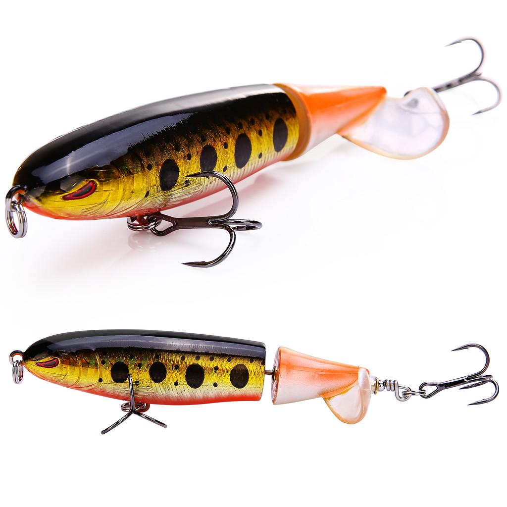 Sougayilang minnow Fishinig przynęta Umpan Ikan Popper Tampak Asli Tampak Asli twarda przynęta likelife