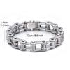 Stainless Steel Biker Chain Bracelet Men's Link Chain Motorcycle Bicycle Style Bracelets Fashion Punk Bracelets Jewelry