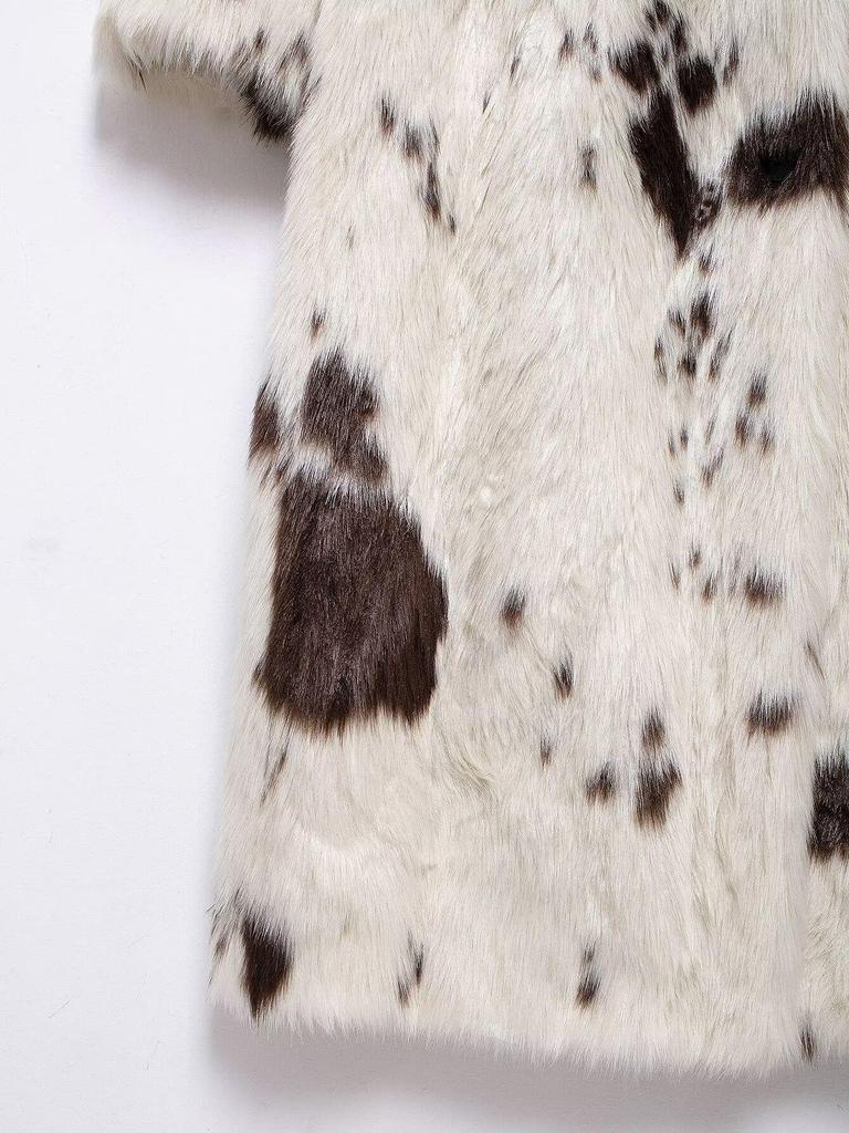 Women's Faux Fur Coat: Autumn/Winter European & American Style, Fashionable, Eco-friendly, Simple & Elegant