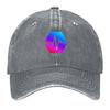 2026 Awesome Hexagonal Cubes Hex Crypto Logo Design Baseball Cap Hat Luxury Brand Custom Cap Western Hat Kids Hat Mens Caps Wome