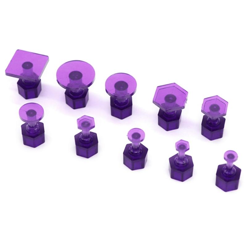 10pcs Car Body Dent Remover Auto Maintenance Tool Damage Removal Tools Pulling Dent Puller