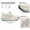 Asics Gel-Nimbus 27 Comfortable Versatile Durable Breathable Supportive Low-Top Long-Distance Running Shoes Women Sneaker White Green 1012B945-100