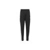 Classic Stripes Logo Knitted Sports Pants Men's Black GK9545