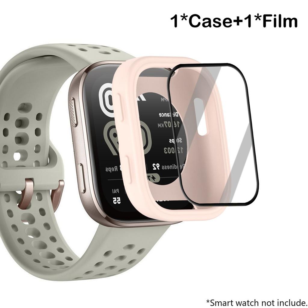 PC Case+Composite film For Amazfit Bip 6 HD Clear Protective Films Screen Protector Cover for Amazfit Bip6 Shell Accessories