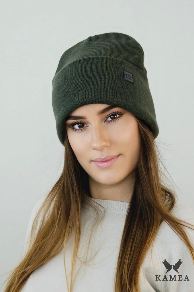 Sally Beanie Winter Hat Universal Khaki Color