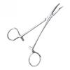 Stainless Steel Pet Dog Cat Ear Hair Tweezers Curved Tip Cleaning Clamp