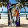 Cristiano Ronaldo Beach Towel Quickdry Soft Microfiber Comfortable Lightweight Suitable For Swimming Gym Camping Yoga Vacation