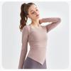 Women's Sports Long Sleeve Slim Fit Yoga Top