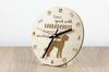 Labradoodle - orologio con cane, orologio in legno con incisione, orologio personalizzato di Art-Dog