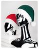 Unisex Festive Pompom Knitted Santa Hat - European & American Style