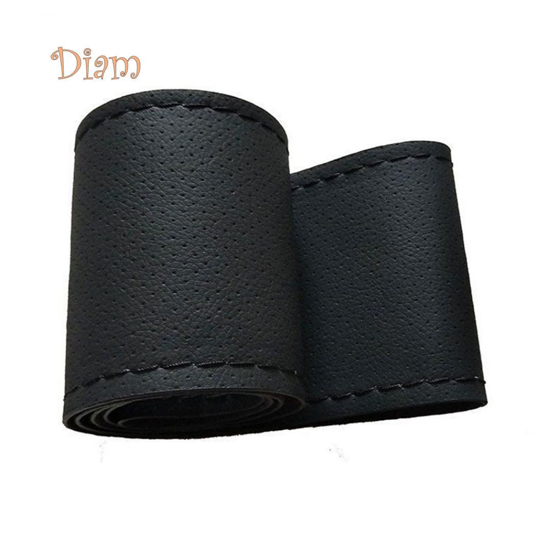 

Оплётка руля автомобиля, из искусственной кожи. На диаметр 37-38 см