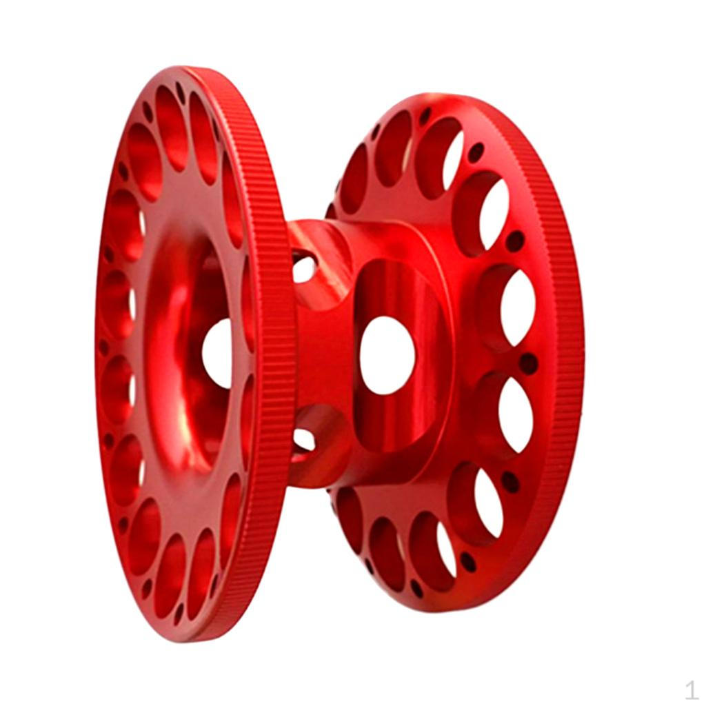 Fingerrulle i legering Scubadykning Tech Spole Rymmer 15-30m/00ft Lina