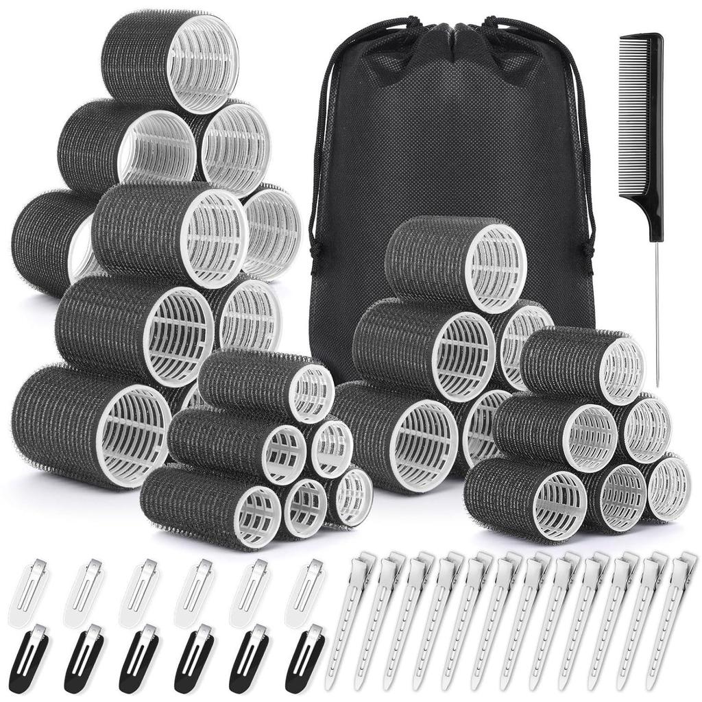 Cross-border Nylon Figure Eight Hair Curler - Curling Iron for Lazy Effortless Curls