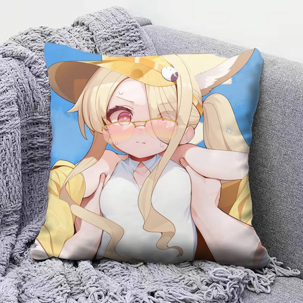 Yurizono Seia Game Blue archive Home Sofa Cushion Covers and Aecorative Custom Pillow Covers