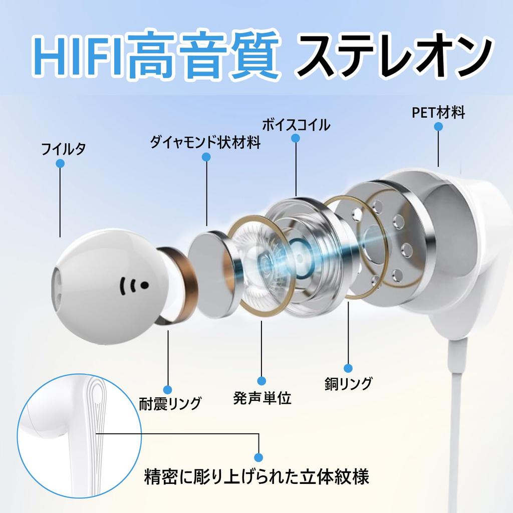 Beefeed z Mikrofonem Ulepszony Dźwięk Dźwięk HIFI Kompatybilny z USB z iPhonem z Pilotem Głośności Czysty Głęboki Bez Szumów Stereo Wygodny do Kompatybilny