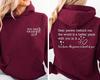 Herbst/Winter Briefdruck Langarm Damen Mode Hoodie