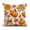 Pumpkin Harvest Festival Pillow Cover Autumn Thanksgiving Festival Party Pillow Cover Sofa Decoration Cushion Cover