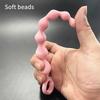 Beads Soft Anal Plug 7 Balls Silicone G-Spot Stimulating Butt Plugs Anal Stimulation Pull Bead Dildo Deep Anal Sex Toy