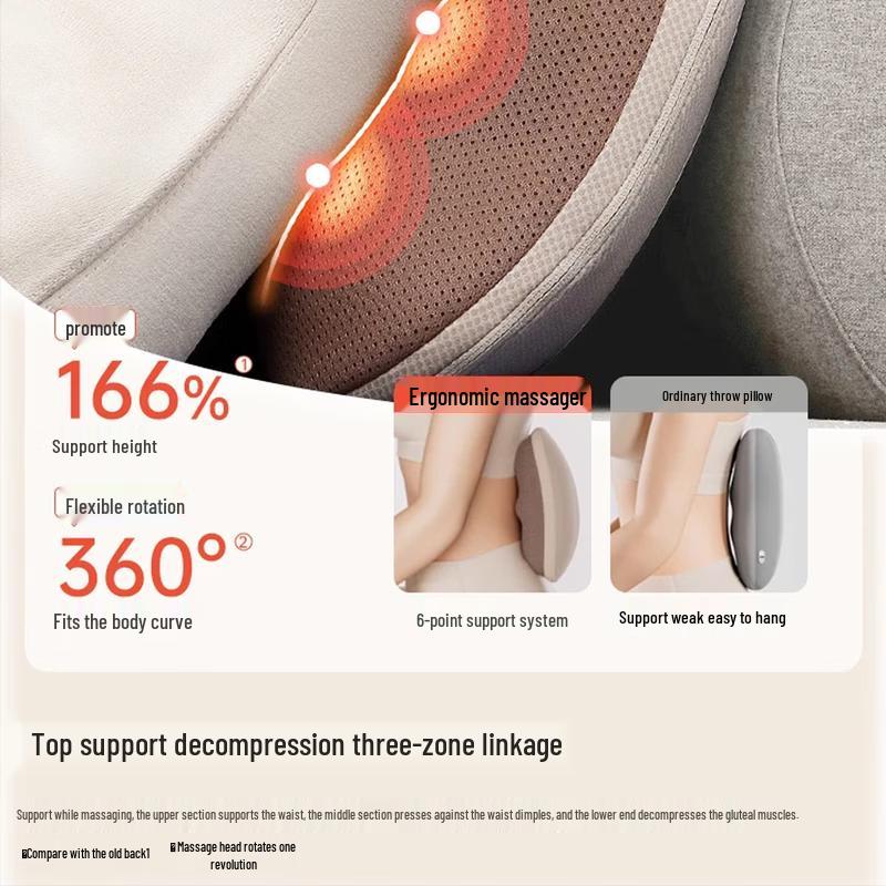 Breo Back2 Wireless Heat Kneading Massager CN plug (adapter included)