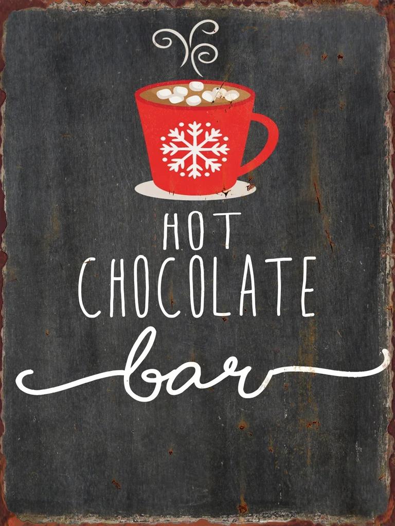 Tin Painting Christmas Coffee Signs for Cafe Shop Club Pub Bourbon Decorative Plaques Wine Wall Decoration Metal Sign Vintage