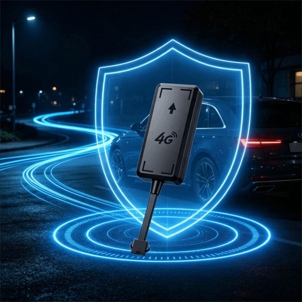 Double-System Car Anti-Theft Tracker 4G Car Real-Time Tracker Smart Device Car Tracker  Truck