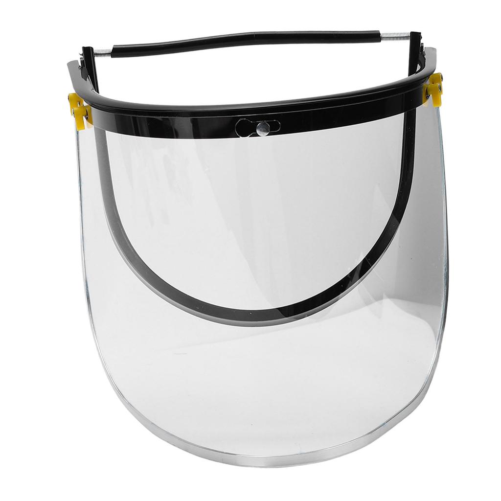 3PCS Hard Hat Face Guard Aluminum Visor Adapter Anti Dust Splashing Protector for Safety Helmet Grinding Cutting