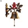 Christmas Welcome Doorbell Santa Claus Reindeer Snowman Penguin Cookie Man Door Bell Home Office Entrance Decorative Bell