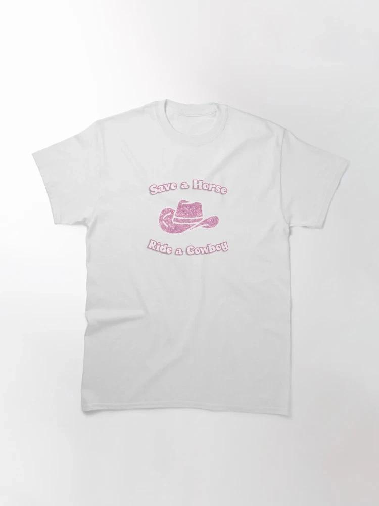Save A Horse Ride A Cooy Classic TShirt S