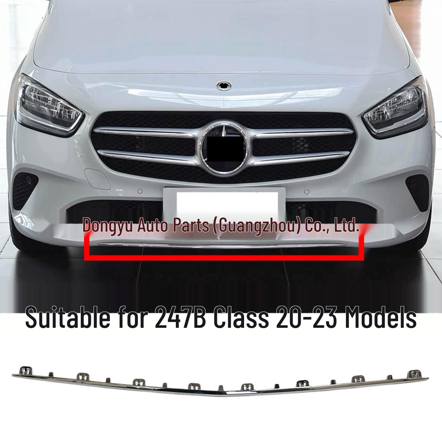 Mercedes 247 B-Class 160/180/200 (2020-2023) Front Bumper Chrome Bright Strip 2478854801 Chrome 2478854801