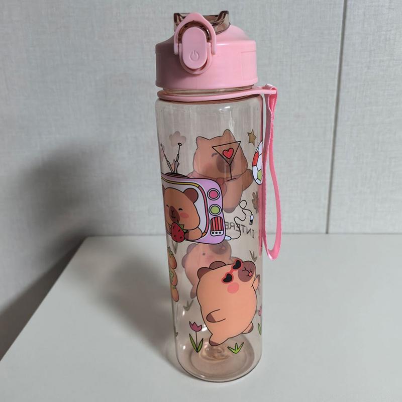 New Design Sense Niche With Straw Cup Plastic Large Capacity Kettle Fitness Cup