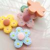 Five-Petal Flower Resin Accessories for DIY Phone Case, Cup, and Car Decor.