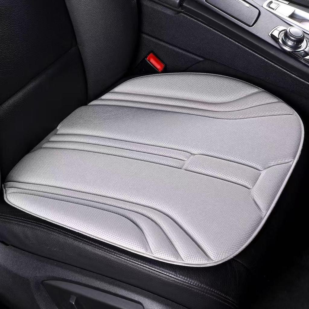 All-Season 3-Piece Breathable Car Seat Cushion Set - Comfortable, Non-Slip Latex
